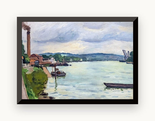 Sena (împrejurimile Rouenului) — Albert Marquet