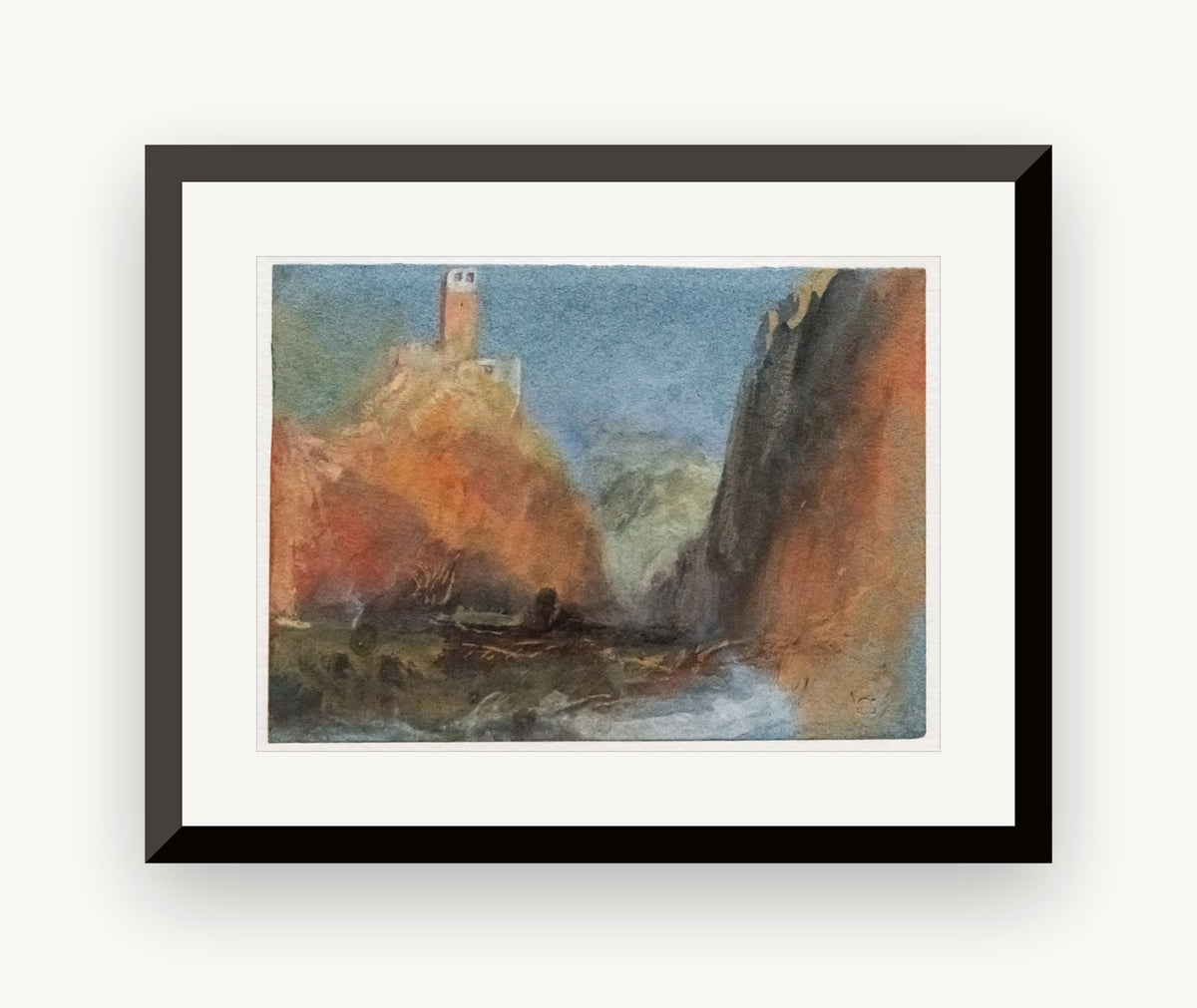 Valea Mosellei — J. M. W. Turner