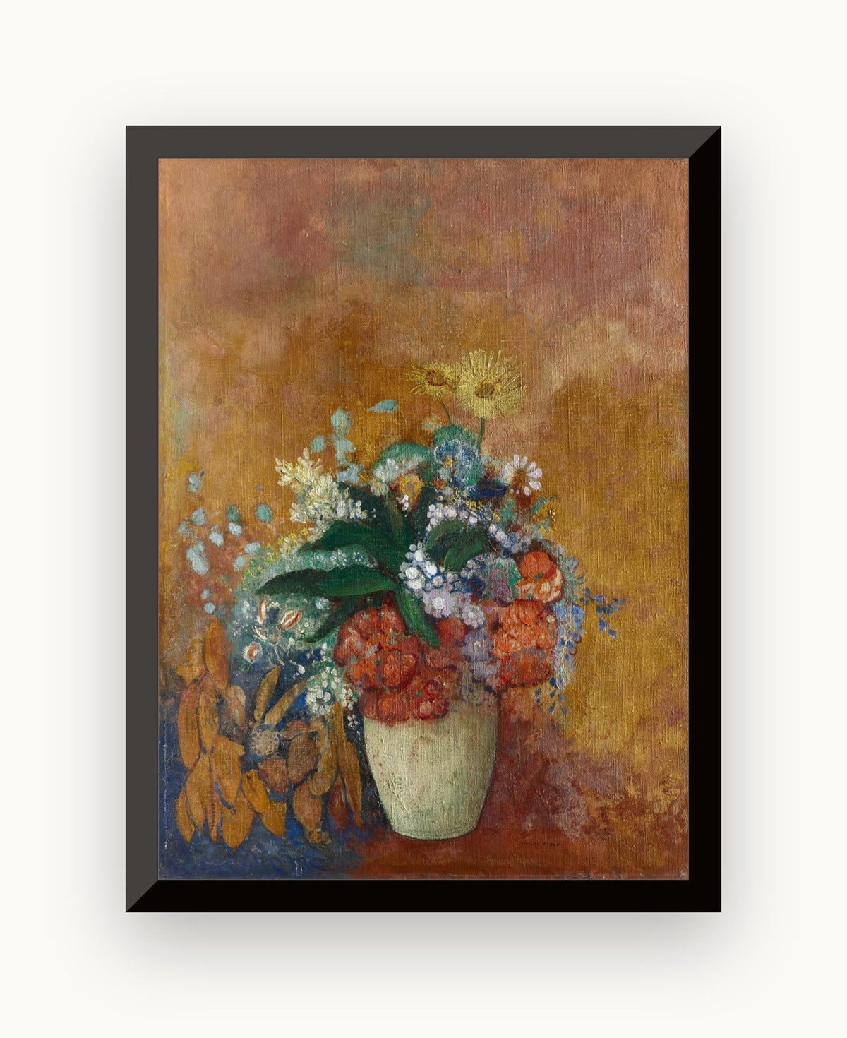 Vas cu flori — Odilon Redon