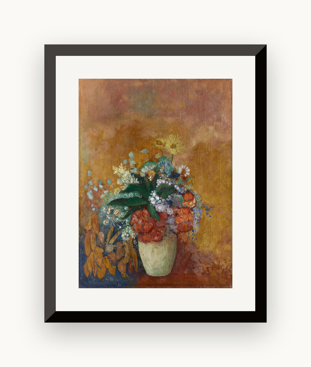 Vas cu flori — Odilon Redon