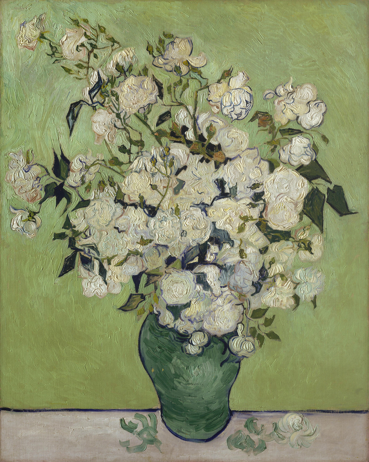 Vas cu trandafiri — Vincent van Gogh