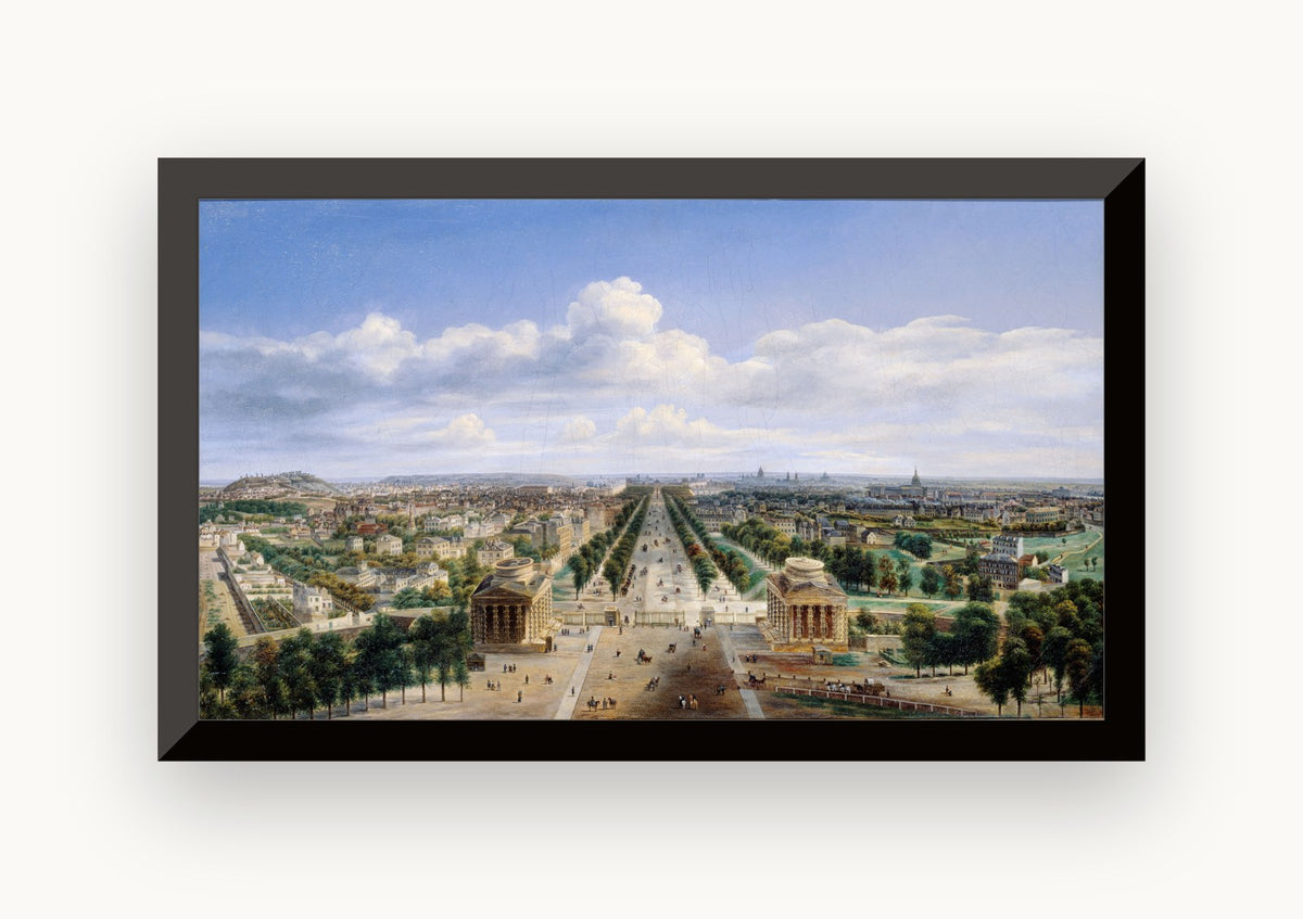 Vedere a Parisului de pe Arcul de Triumf — Auguste Cadolle