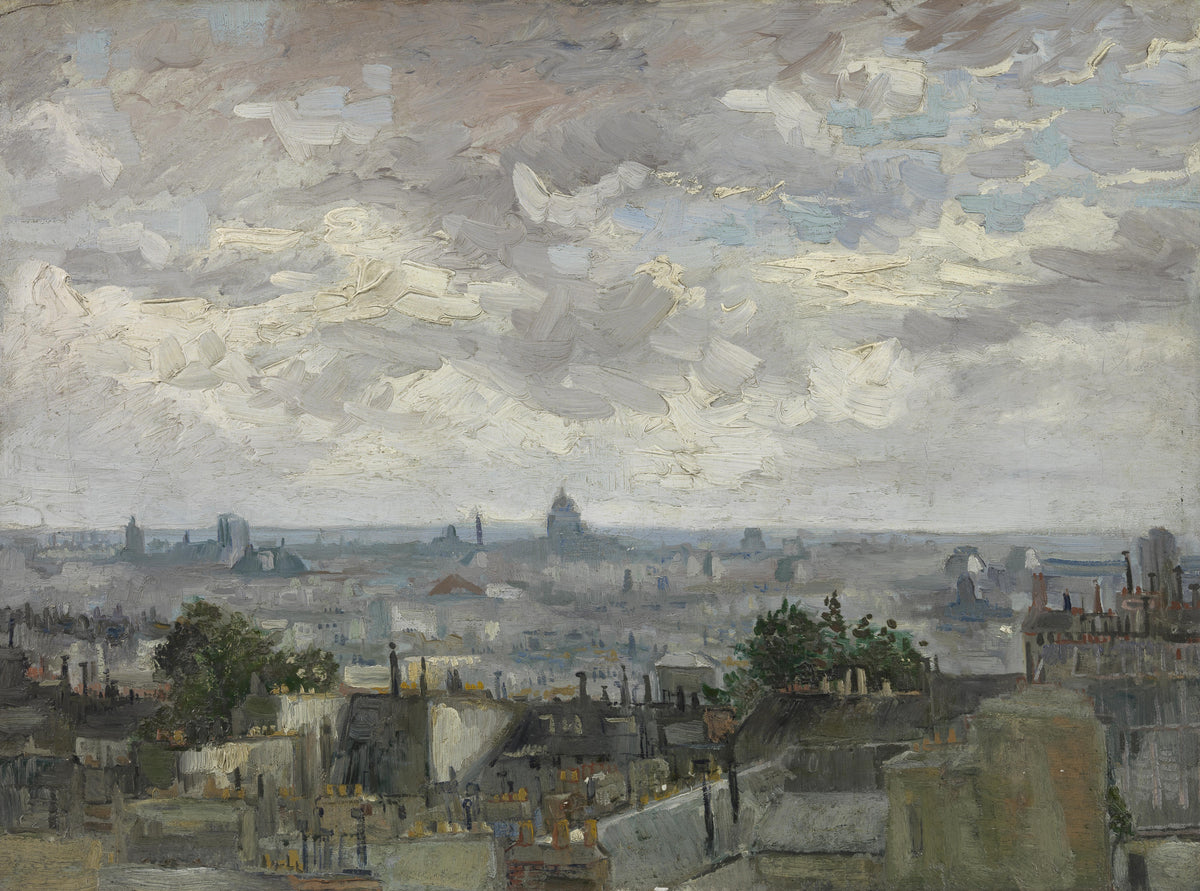 Vedere a Parisului — Vincent van Gogh