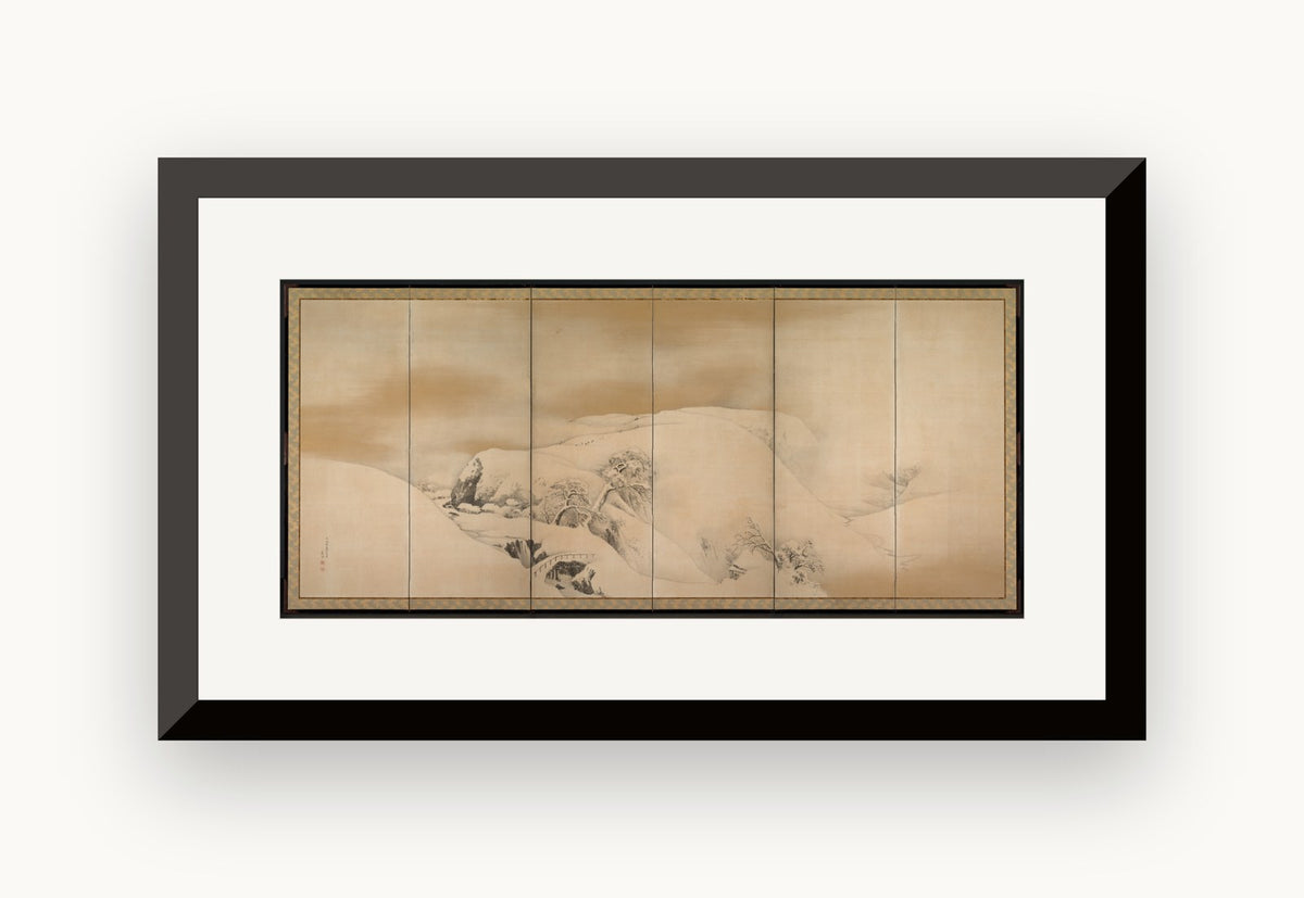 Zi de iarnă — Maruyama Ōkyo